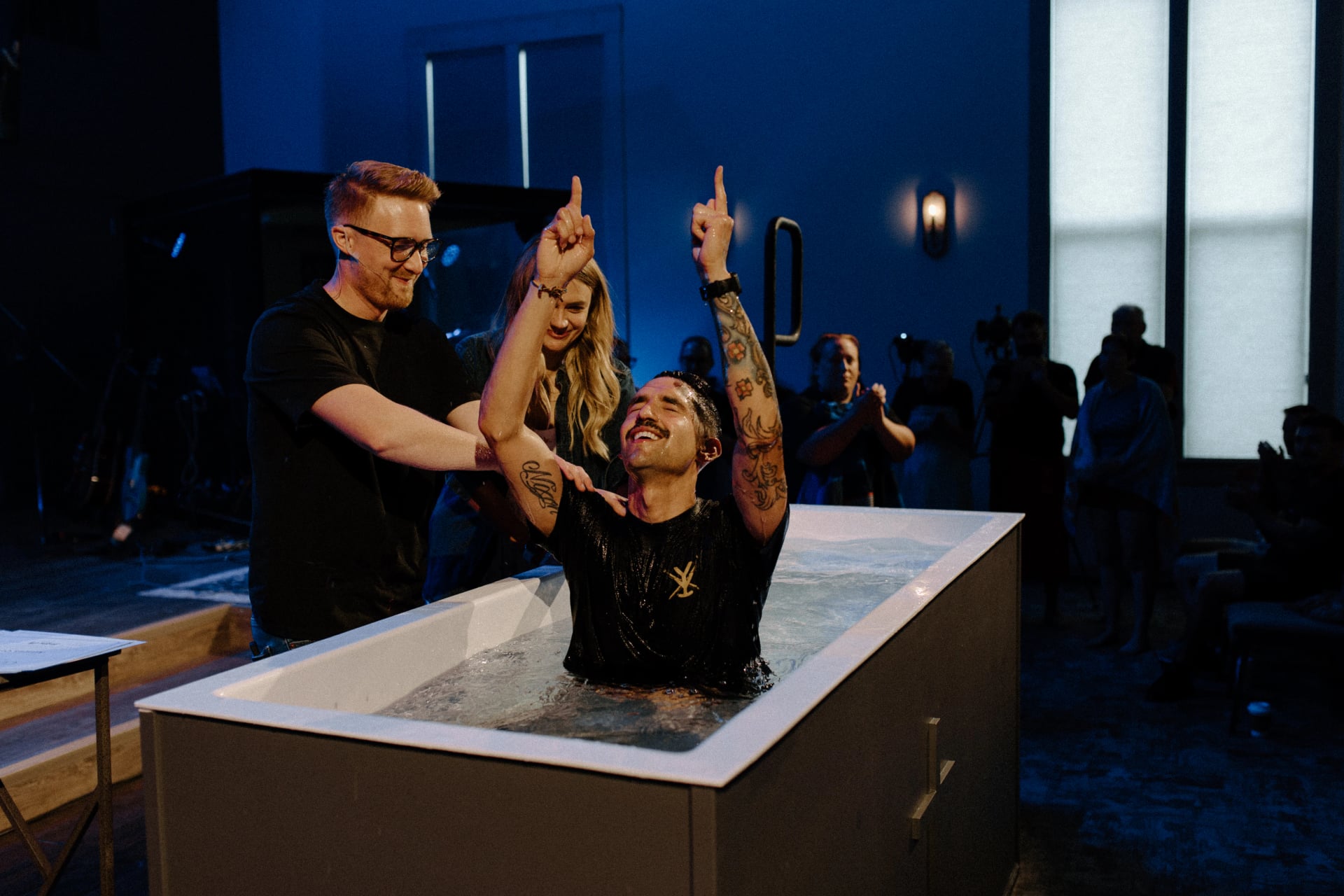 Celebrating a baptism